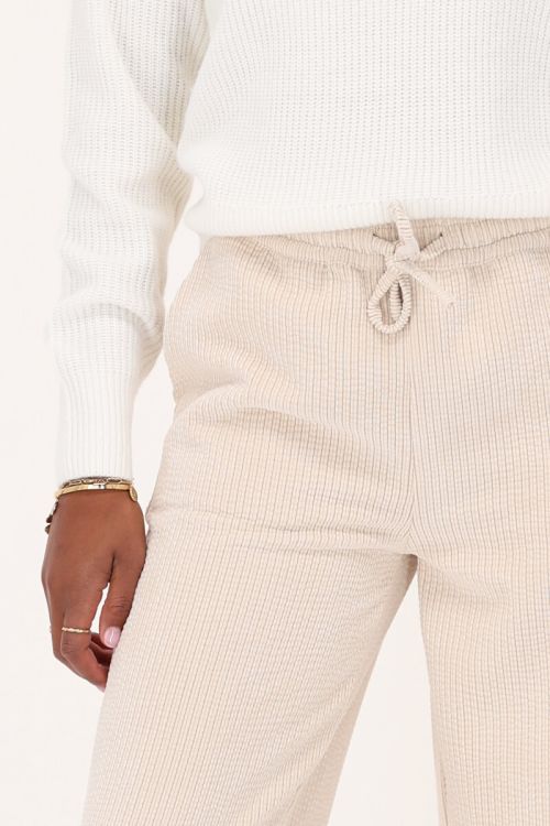beige wide leg trousers corduroy | My Jewellery