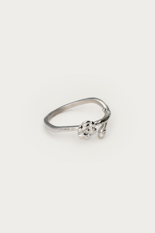 Birth Flower ring with flower | My Jewellery