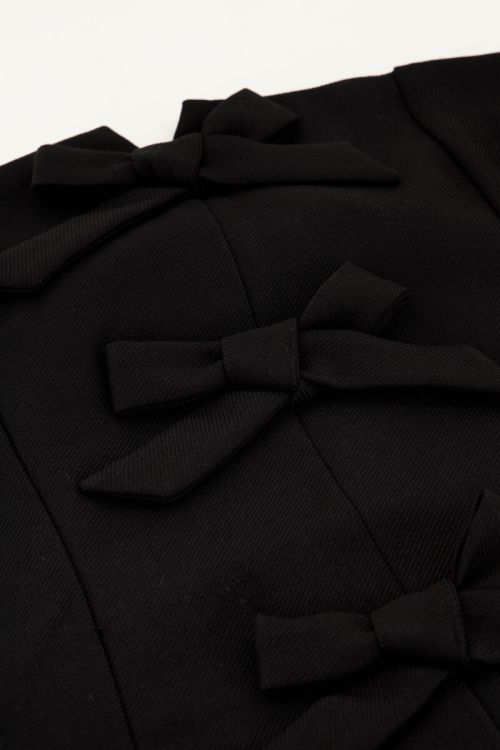 Black corset top with bows | My Jewellery