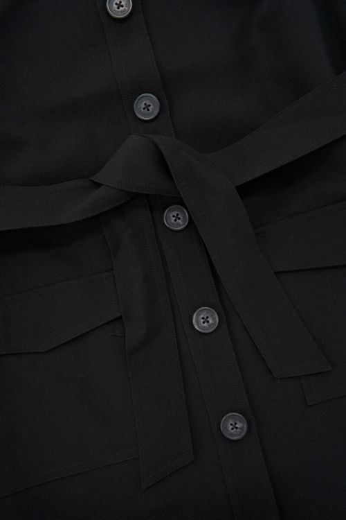 Black gilet dress with buttons | My Jewellery