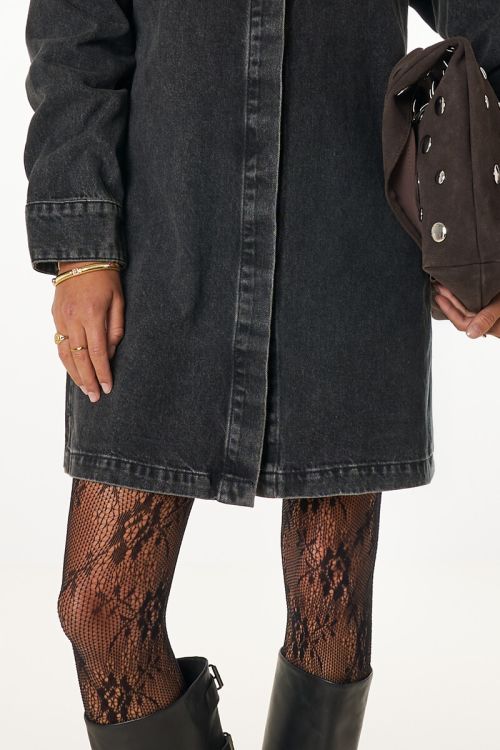 Black lace tights | My Jewellery