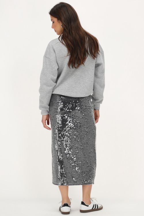 Black midi skirt with sequins | My Jewellery