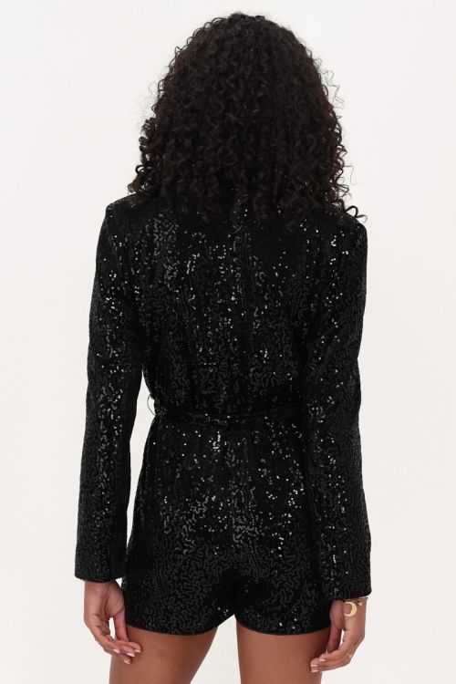 Black playsuit with sequins | My Jewellery