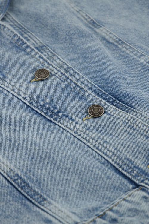 Blauw denim gilet met zakken | My Jewellery