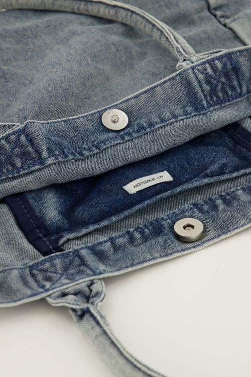 Blue denim mini tote bag | My Jewellery