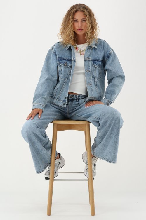 Blue denim jacket "Atelier Paris" | My Jewellery