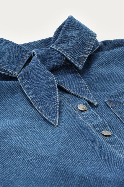 Blue oversized denim dress | My Jewellery