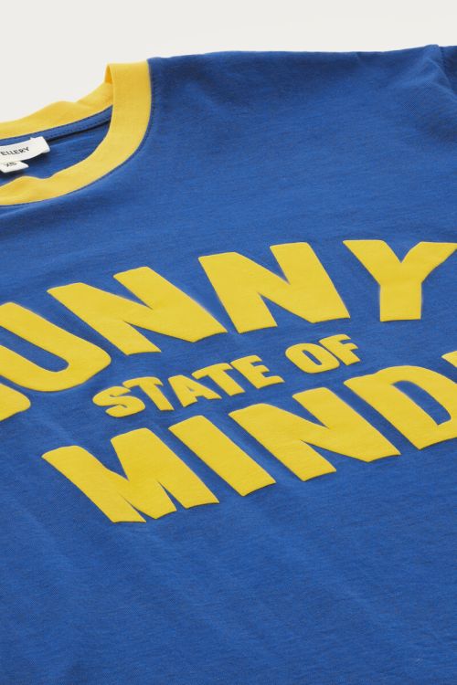 Blue T-shirt "Sunny state of mind" | My Jewellery