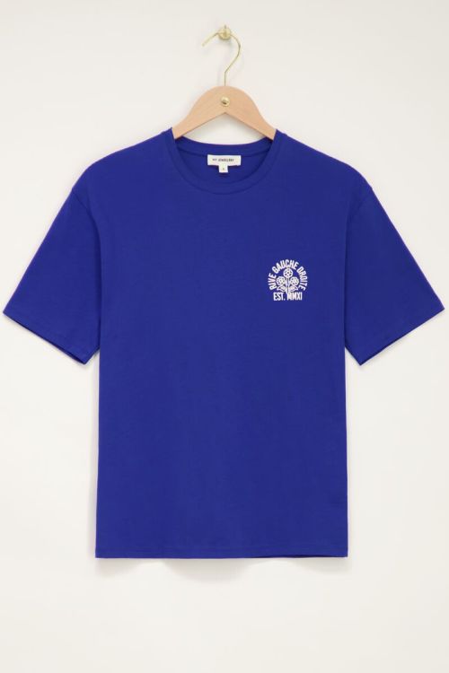 Blue T-shirt Rive Gauche Droite | My Jewellery