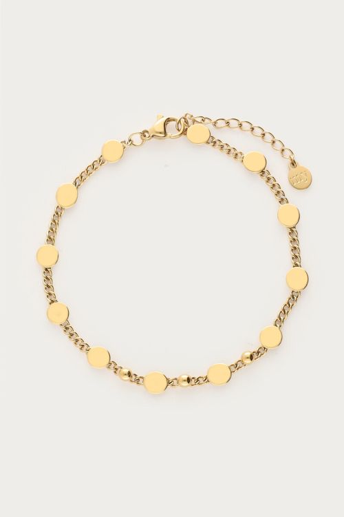 Bold bracelet with coins