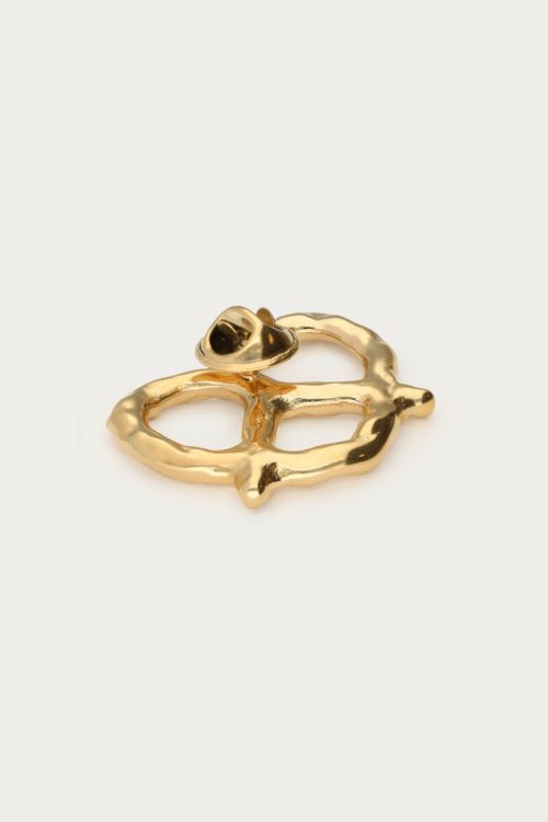 Bold brooch pretzel | My Jewellery