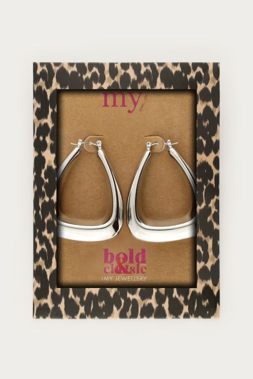Bold earrings triangle large | My Jewellery