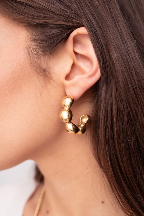 Bold hoop earrings Nicky | My Jewellery
