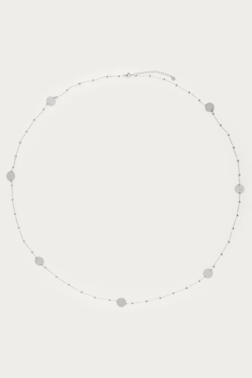 Bold long necklace with coins | My Jewellery