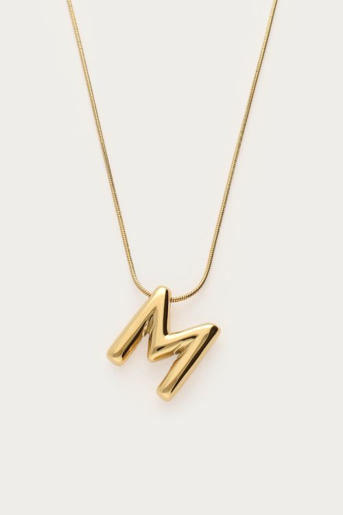 Bold necklace with initial | My Jewellery