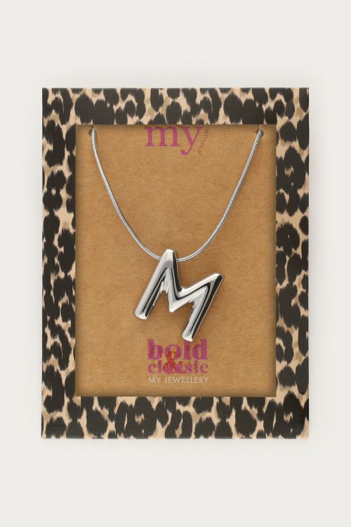 Bold necklace with initial | My Jewellery