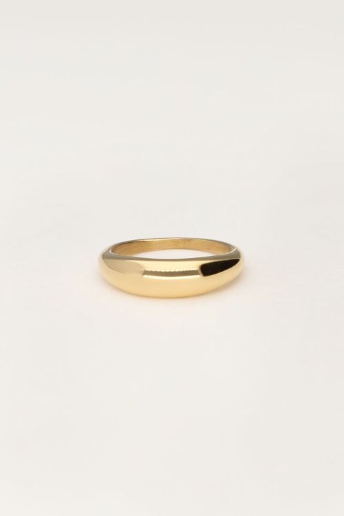 klassischer Bold Ring 