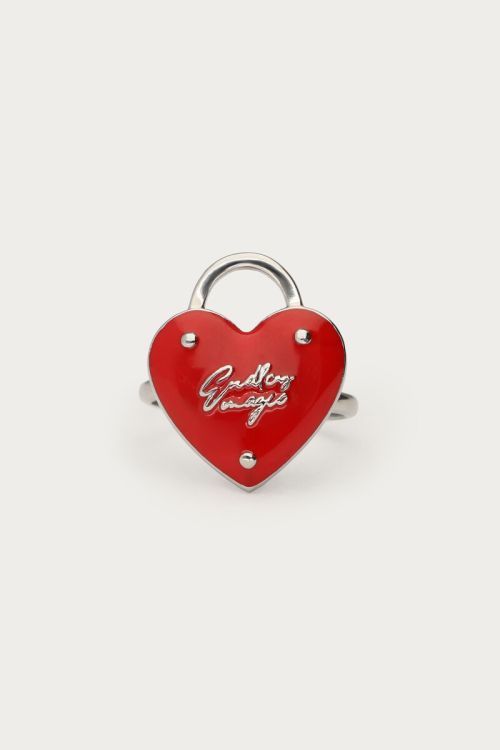 Bold red heart ring | My Jewellery