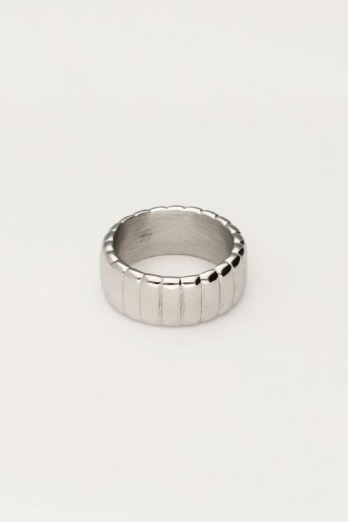 Bold ring with ridges | My Jewellery