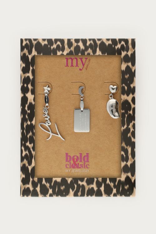 Bold set of three stud earrings | My Jewellery