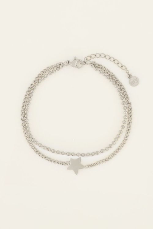 Bold Spirit dubbele armband met ster | My Jewellery