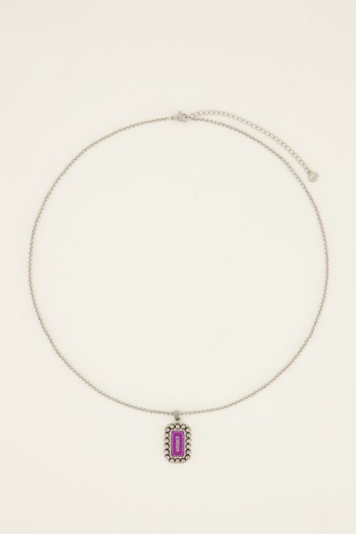 Bold Spirit ketting paarse amour bedel | My Jewellery