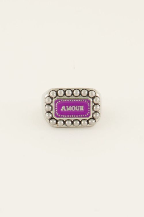 Bold Spirit ring roze amour bedel | My Jewellery