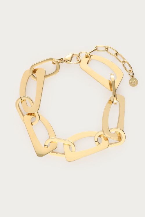 Bold ovales Statement-Armband 