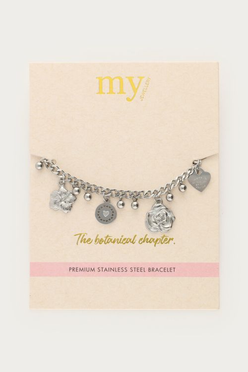 Botanical bracelet with candy flowers | My Jewellery