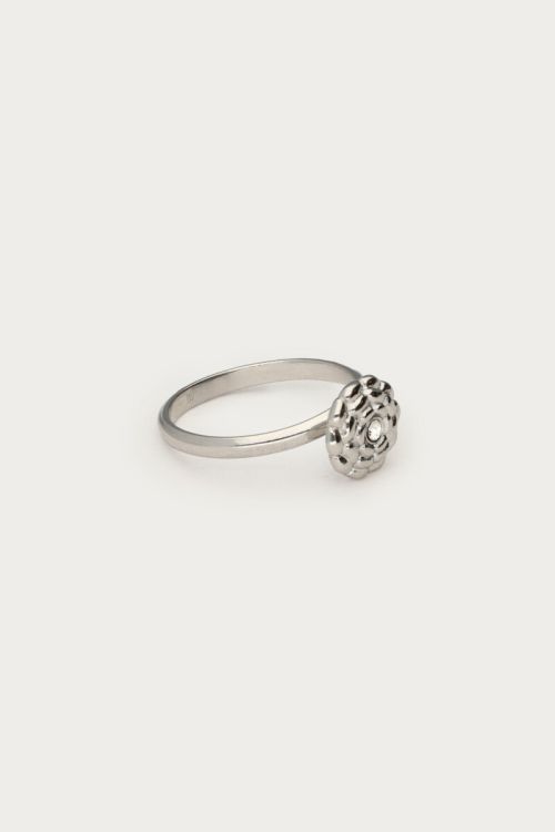 Botanical ring with flower | My Jewellery