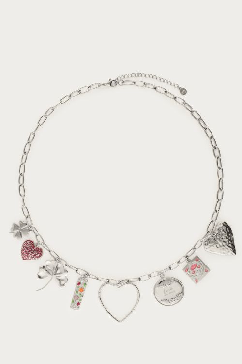 Botanical statement charm necklace | My Jewellery