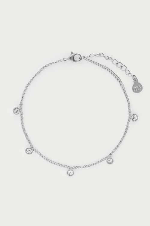 Bracelet avec 5 strass