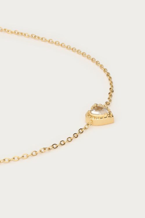 Bracelet rhinestone heart | My Jewellery