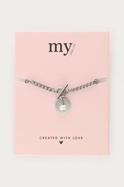 Bracelet with coin & pearl | My Jewellery