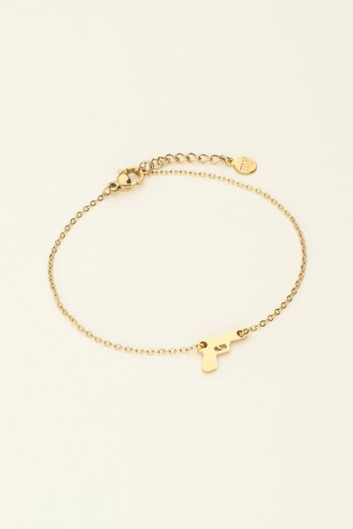 Bracelet with gun charm | My Jewellery
