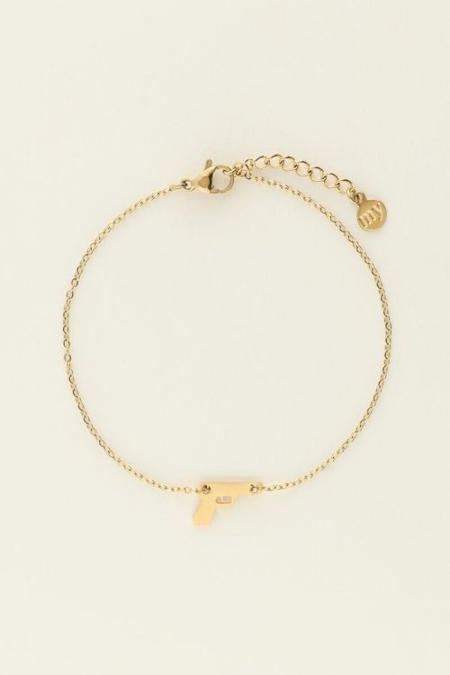 Bracelet with gun charm | My Jewellery