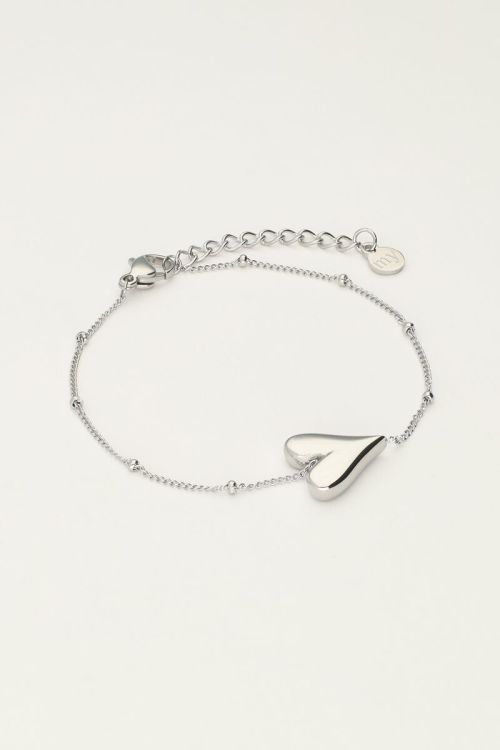 Armband met hartje en bolletjes | My Jewellery