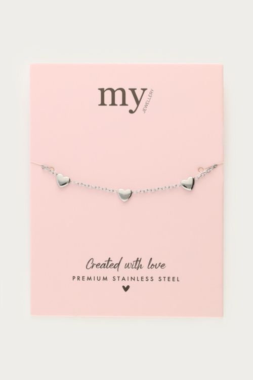Bracelet with hearts | My Jewellery