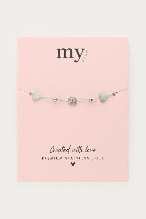 Bracelet with hearts & polka dots | My Jewellery