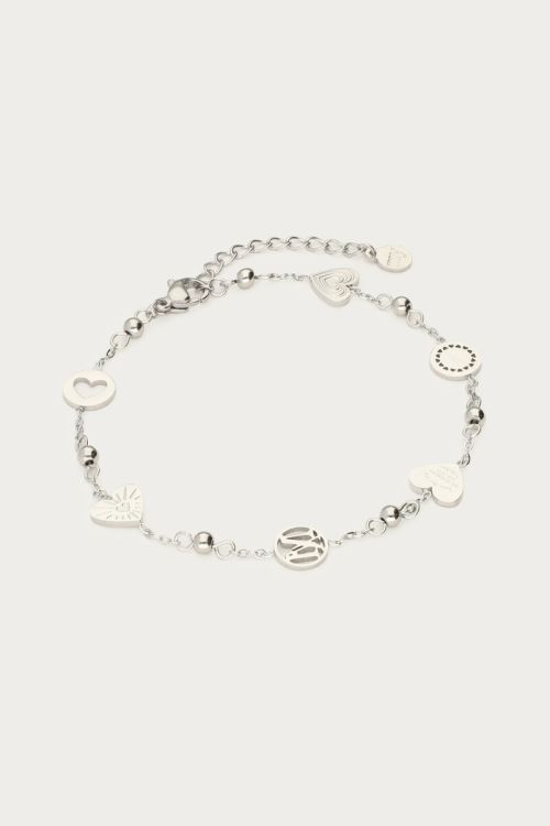 Bracelet with hearts & polka dots | My Jewellery
