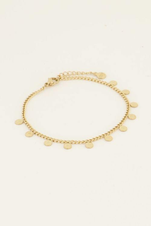 Bracelet with small coins | My Jewellery
