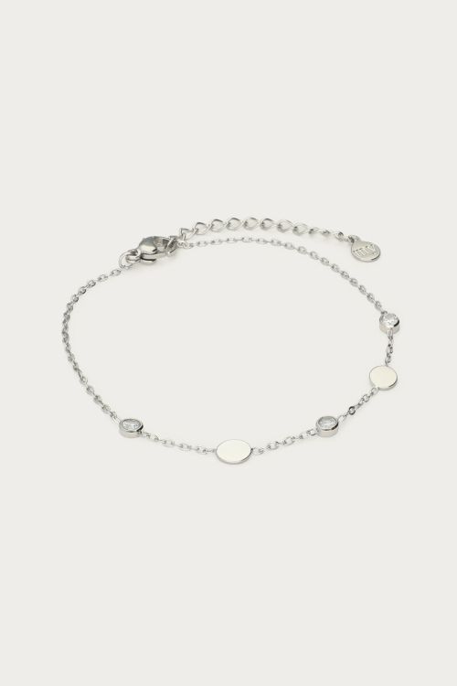 Bracelet with small coins & rhinestones | My Jewellery