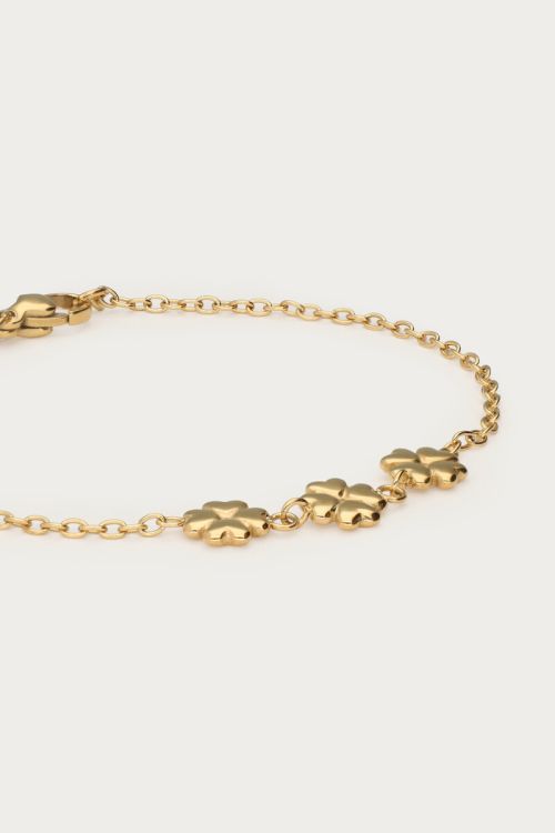 Bracelet with three clovers  | My Jewellery