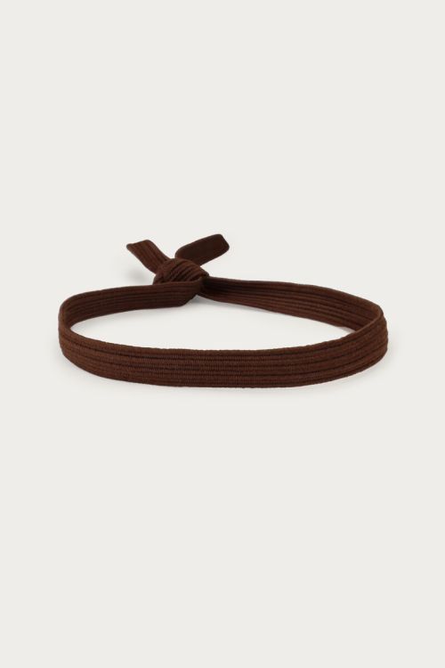 Brown elastic bracelet basic | My Jewellery
