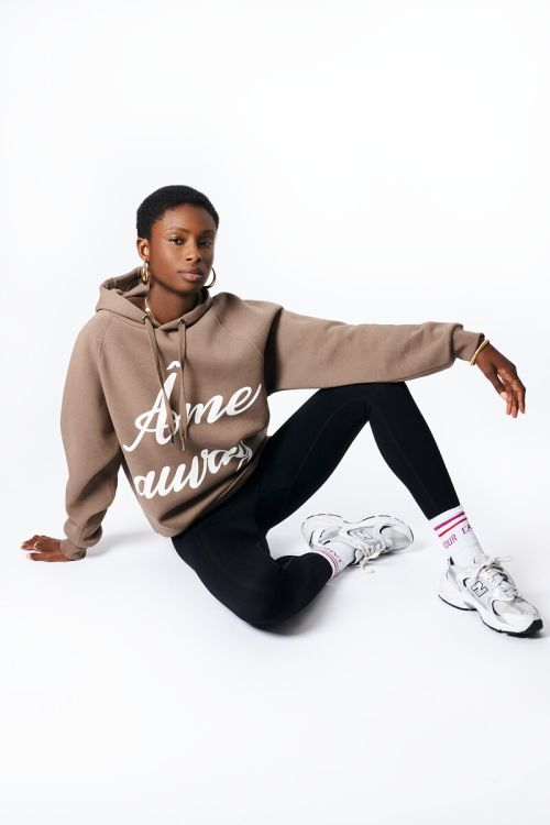 Brown hoodie "Ame sauvage" | My Jewellery