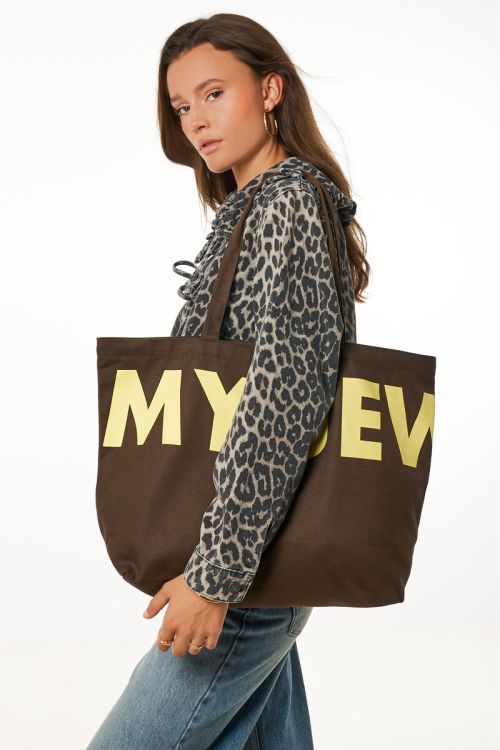 Brown tote bag | My Jewellery