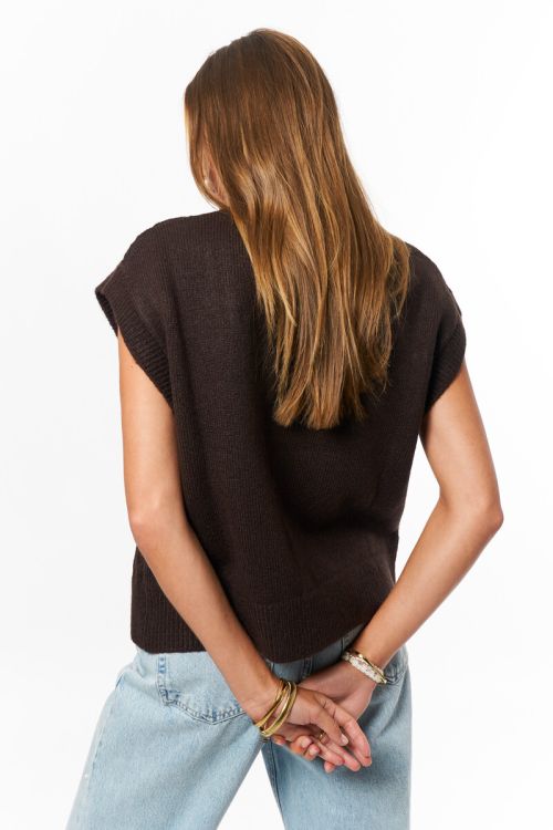 Brown oversized spencer | My Jewellery