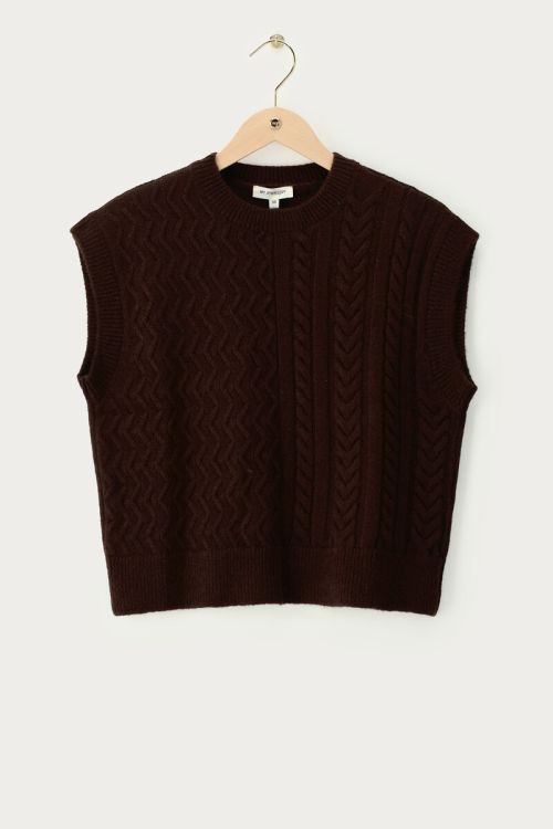 Brown oversized spencer | My Jewellery