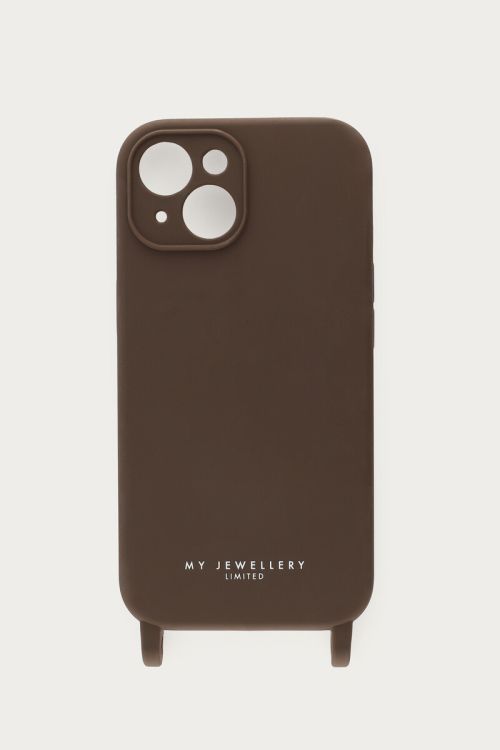Brown phone case silicone  | My Jewellery
