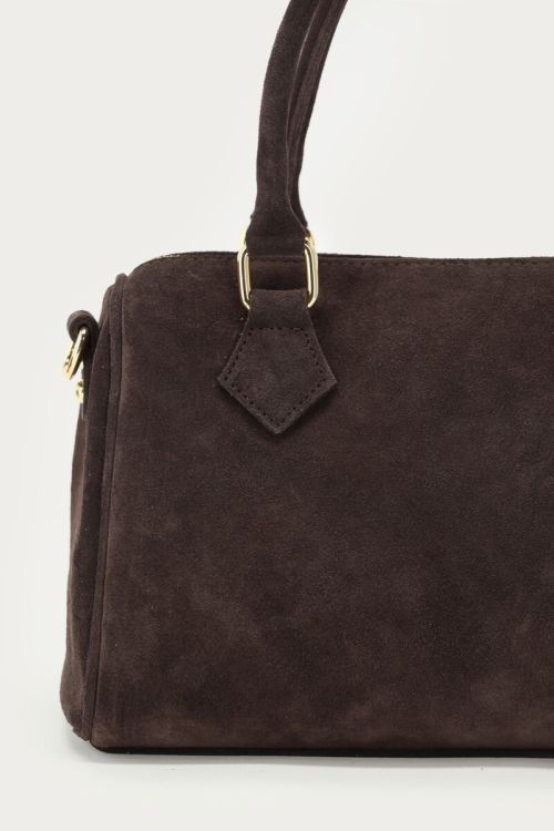 Brown suede bag | My Jewellery